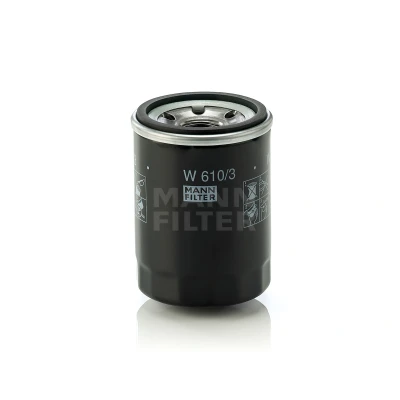 Abbildung von MANN FILTER W 610/3 Ölfilter M 20 X 1.5 mit einem Rücklaufsperrventil Anschraubfilter HONDA: CIVIC 8 Stufenheck, CR V 3, ACCORD