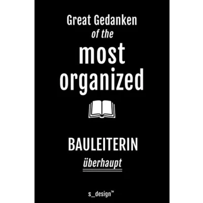 Abbildung von Notizbuch für Bauleiter / Bauleiterin: Originelle Geschenk Idee [120 Seiten kariertes blanko Papier]