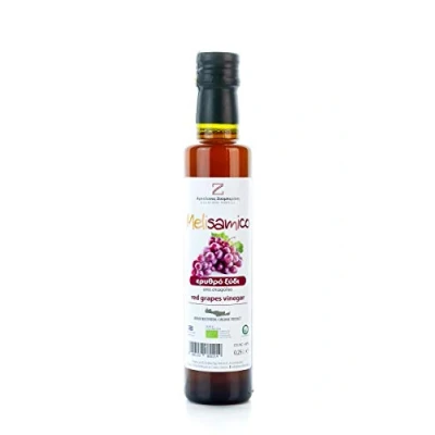 Abbildung von Roter Essig BIO aus Weintrauben 250ml Flasche Rotwein Rotweinessig Weinessig Griechenland