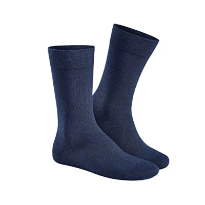 Abbildung von Hudson Herren Relax Cotton Druckfreier Bund Socken, Marine 0335, 47/48