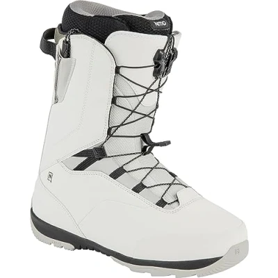 Abbildung von Nitro Herren Snowboards Venture TLS &#039;23 All Mountian Freeride Freestyle Schnellschnürsystem Boot Snowboardboot, White, MP 29.0 // EU 44 US 11