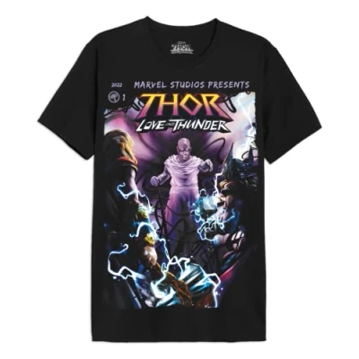 Abbildung von Marvel Herren Melokimts032 T Shirt, Schwarz, XL