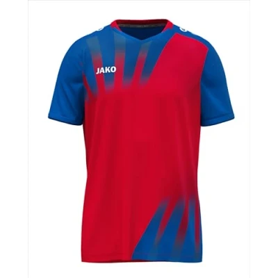 Abbildung von JAKO Unisex Trikot Vintage, Kurzarm, rot/royal, L