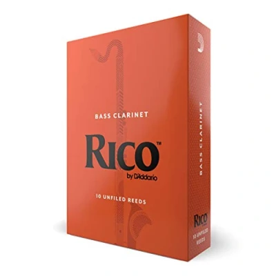 Abbildung von RICO Blätter für Bass Klarinette Stärke 3.5 (10 Stück)