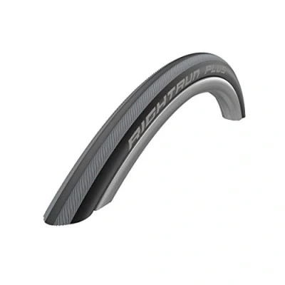 Abbildung von Schwalbe Unisex Erwachsene Fahrradreifen, Schwarz, RIGHTRUN Plus Perf, SmartGuard, TwinSkin 25 489