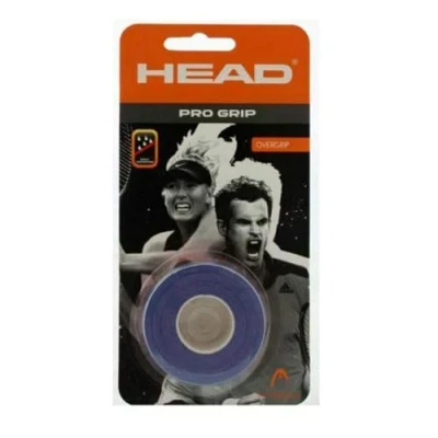 Abbildung von HEAD Overgrip Pro Grip mit 3 fixierungsbändern, blau, One Size, 285702 bl