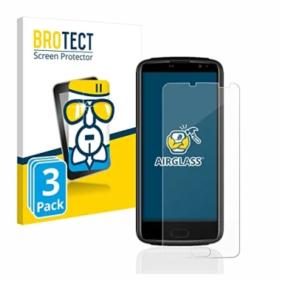 Abbildung von BROTECT Schutzglas für Beafon M7 premium (3 Stück) Schutzfolie Panzer Folie Glas [Extrem Kratzfest 9H, Anti Fingerprint, Ultra Transparent]