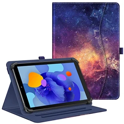 Abbildung von Fintie Tablet Universal Hülle für Blackview Tab60 WiFi 10 Zoll/Tab 70/Tab 80 10&quot;, SGIN/HotLight/DOOGEE/Fullant 10.1 Zoll, Multi Winkel 9 11 Zoll Tablet, Galaxie