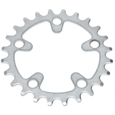 Abbildung von STRONGLIGHT Kettenblatt MTB, 74 mm Lochkreis, 32 Z., 5 Arm, Stahl, silber