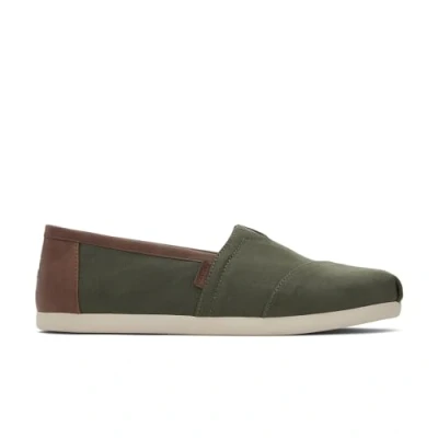Abbildung von TOMS Herren Alpargata Sneaker, grün (Dark Sage), 44.5 EU