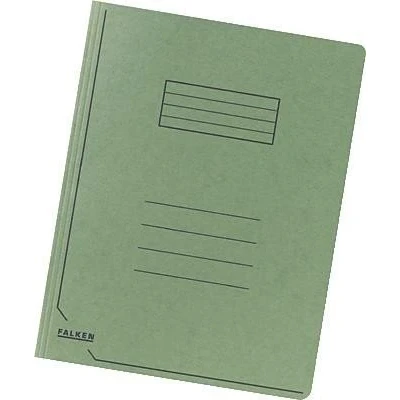 Abbildung von Falken 80004161 Einschlagmappe, Manilakarton für A4, 320g/qm, grün