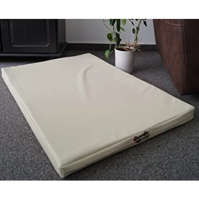 Abbildung von Hundebettenmanufaktur Hundematratze beidseitig Kunstleder Höhe 5 cm Farbe und Größe wählbar