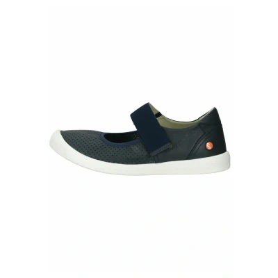 Abbildung von Softinos Riemchenballerina, Damen, Größe: 37, Navy Schuhe