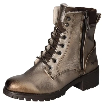 Abbildung von Mustang Snowboot/Winterstiefel gold, Damen, Größe: 40, Gold Schuhe
