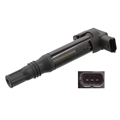 Abbildung von FEBI BILSTEIN 103405 Zündspule 12 CITROËN: C3 II, DS3 Schrägheck, III, PEUGEOT: 208 I 2008 Kombi, 308 II Schrägheck