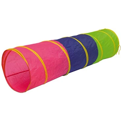 Abbildung von LittleTom Spieltunnel Kriechtunnel Baby Krabbeltunnel Zelt, 180x46cm Tunnel Bunt