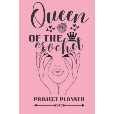Abbildung von Crochet Queen Journal Log Book Notebook for Lovers to Track Projects: I Gift Crocheters