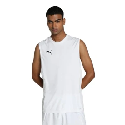 Abbildung von Puma Teamgoal Sleeveless Top, Herren, Größe: 3XL, White/black/feather gray