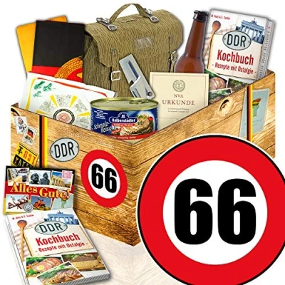 Abbildung von 66. Geburtstag ++ Geburtstags Geschenke Papa DDR Box