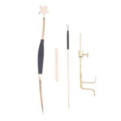 Abbildung von SRMAN Messing Violine Geigenbauer Werkzeuge Kit Sound Post Set Installation Werkzeug Making Reparatur