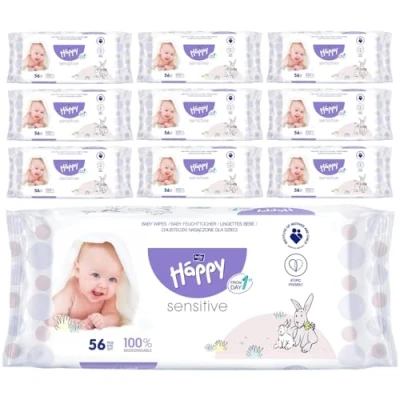 Abbildung von Bella Happy Baby Feuchttücher sensitive 12X56 St