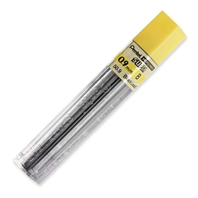 Abbildung von Pentel Hi Polymer Mine, 0,9 mm dick, Stärke: B, 180 Stück