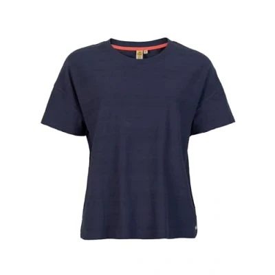 Abbildung von ROADSIGN australia Damen T Shirt mit Wellenmuster für einen besonderen Akzent Navy 2XL