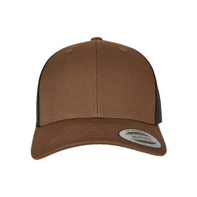 Abbildung von Flexfit Trucker Retro 2 TONE Cap, Größe: One Size, Coyote brown black