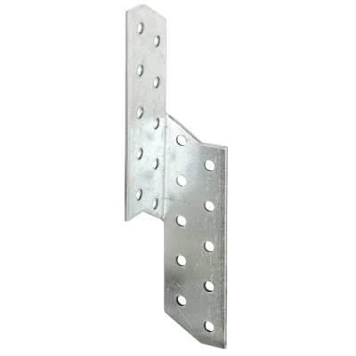Abbildung von Alberts Sparrenpfettenanker verzinkt 170 mm rechts 1 Stk., LxB: 170x32 mm, Verzinkt, (1 St)
