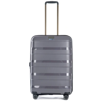 Abbildung von Stratic Straw+ Hartschalen Koffer M (65 cm) dark grey mit 4 Rollen