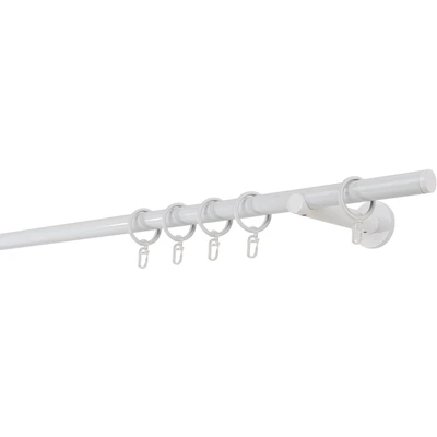 Abbildung von mydeco Gardinenstange &quot;20mm Match Wandträger 12 cm&quot;, 1 läufig läufig, Fixmaß