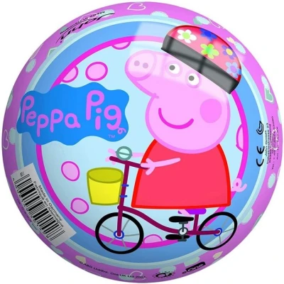 Abbildung von JOHN Spielball Peppa Pig, Motivball Vynilball Motiv Pig Durchmesser 13 cm 5&quot; Zoll