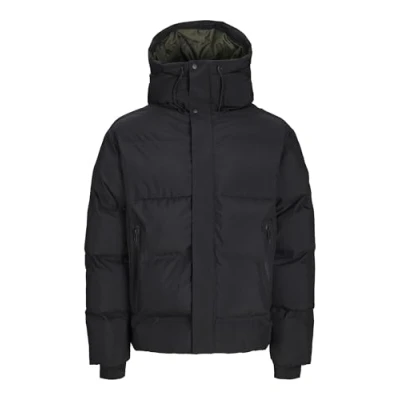 Abbildung von Jack &amp; Jones Jcoalpha Puffer Winterjacke, Herren, Größe: XS, Schwarz