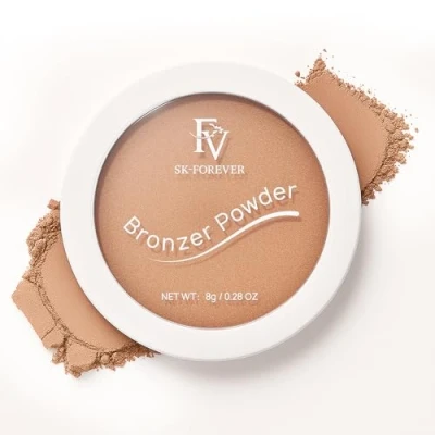 Abbildung von FV Natural Bronzer Puder, Langanhaltend &amp; Wasserfest, Glow Bronzing Powder, Sonnengeküsste Bräune, Talc Free (Bronzer, 8g)