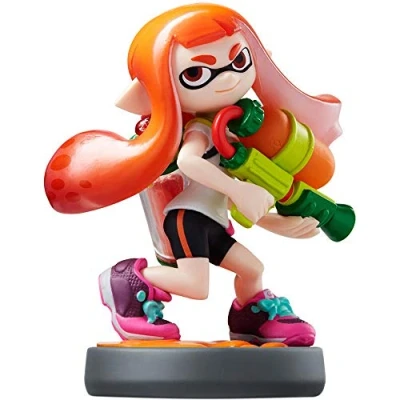 Abbildung von Amiibo Figur Inkling Mädchen WiiU