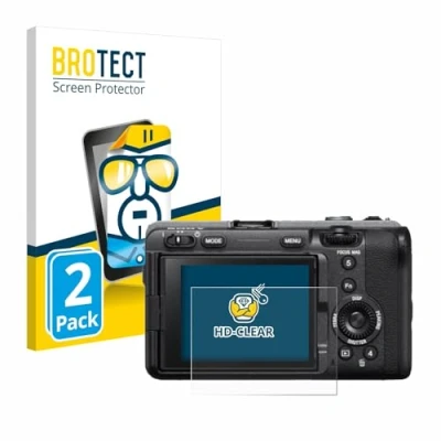 Abbildung von BROTECT (2 Stück Schutzfolie für Sony FX3 Displayschutz Folie Ultra Klar