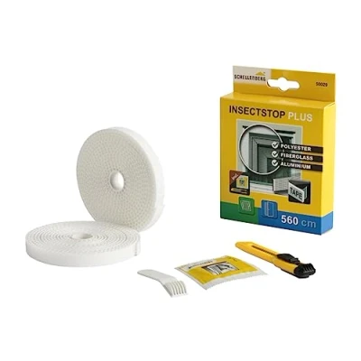 Abbildung von SCHELLENBERG Klett Klebeband &quot;Plus&quot;, Befestigungsband für Fliegengitter 5,6 m, selbstklebend, 50029