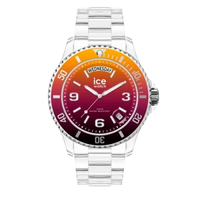 Abbildung von Ice Watch Clear Sunset Uhr, Größe: Medium, Fire m