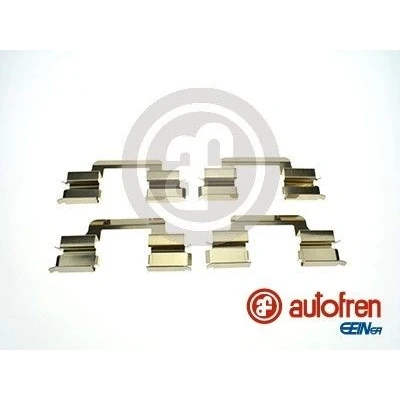 Abbildung von AUTOFREN SEINSA D43016A Zubehörsatz, Scheibenbremsbelag PEUGEOT: 607 Limousine, 407 SW, CITROËN: C6 Limousine