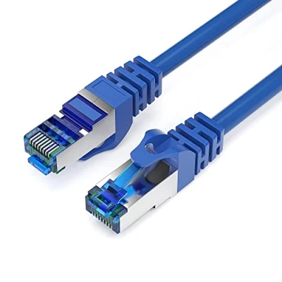 Abbildung von JAMEGA CAT 7 Patchkabel Ethernet RJ45 Netzwerkkabel Rohkabel LAN Kabel Kabel, (50 cm)
