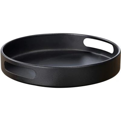 Abbildung von Wenko Kochtopf Tablett Susie 26cm drehbar schwarz NEUHEIT