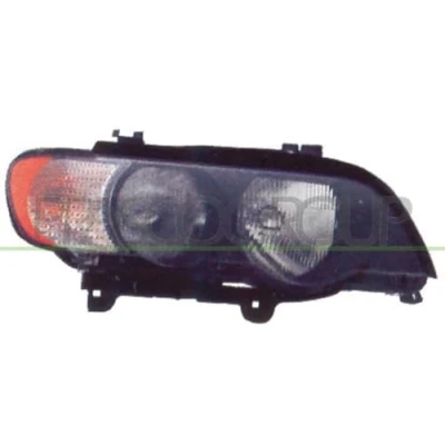 Abbildung von PRASCO BM8204913 Scheinwerfer rechts H7/H7 weiß für Rechtsverkehr mit Elektromotor Stellmotor LWR BMW: X5