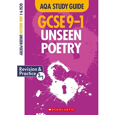Abbildung von Unseen Poetry: GCSE Revision Guide and Practice Book for AQA English Literature with free app (GCSE Grades 9 1 Study Guides)