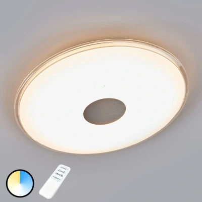 Abbildung von Runde LED Deckenleuchte Shogun mit Glitzeroptik