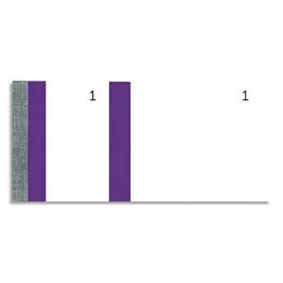 Abbildung von Elve Ticketblock für Eintrittskarten, ELV, 100 Blatt, 60 x 135 mm, Violett, 10 Stück
