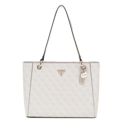 Abbildung von Guess Noelle tote bag bone logo Tasche damen umhängetasche