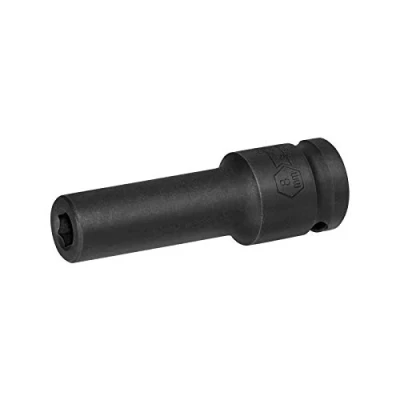 Abbildung von Jetech 1/2 Zoll Antrieb 8mm Tief Schlagnuss mit 6 Punkt Design, wärmebehandelter Chrom Molybdän Stahl, metrisch