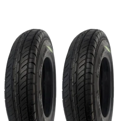 Abbildung von ECOVELO 2 Reifen 4.00 10 Tubeless 4 P.R. für Räder Sackkarre Anhänger Boot Transportkupplung 60J