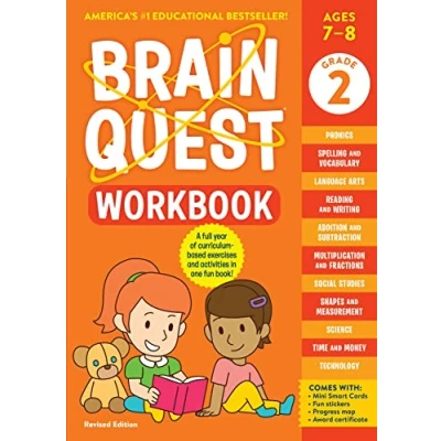 Abbildung von Brain Quest Workbook: 2nd Grade Revised Edition (Brain Workbooks)