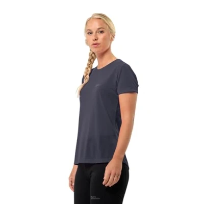 Abbildung von Jack Wolfskin Vonnan Sport Tshirt, Damen, Größe: Small, Graphite